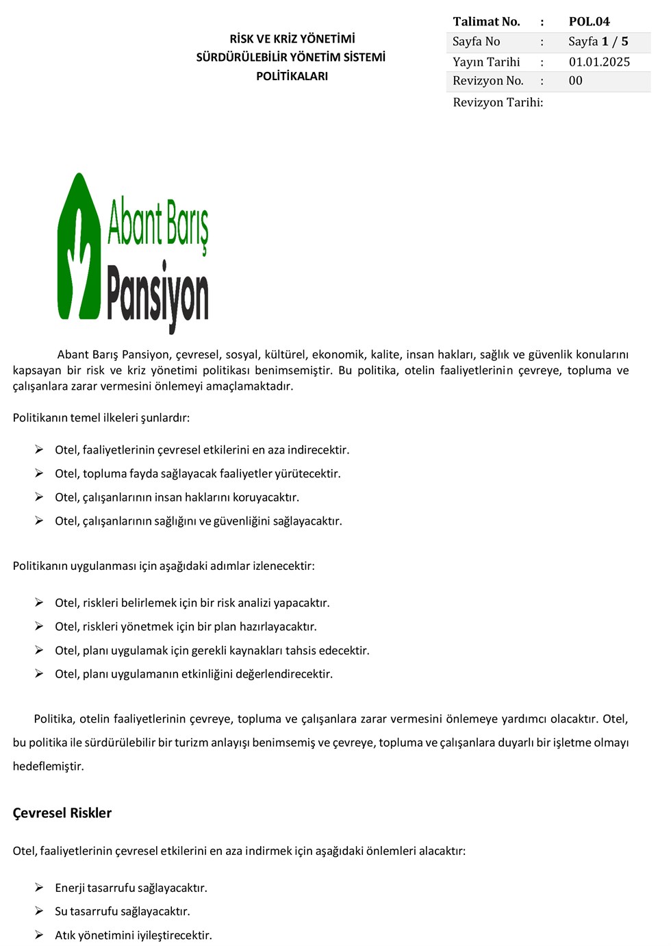 Risk ve Kriz Yönetimi görseli